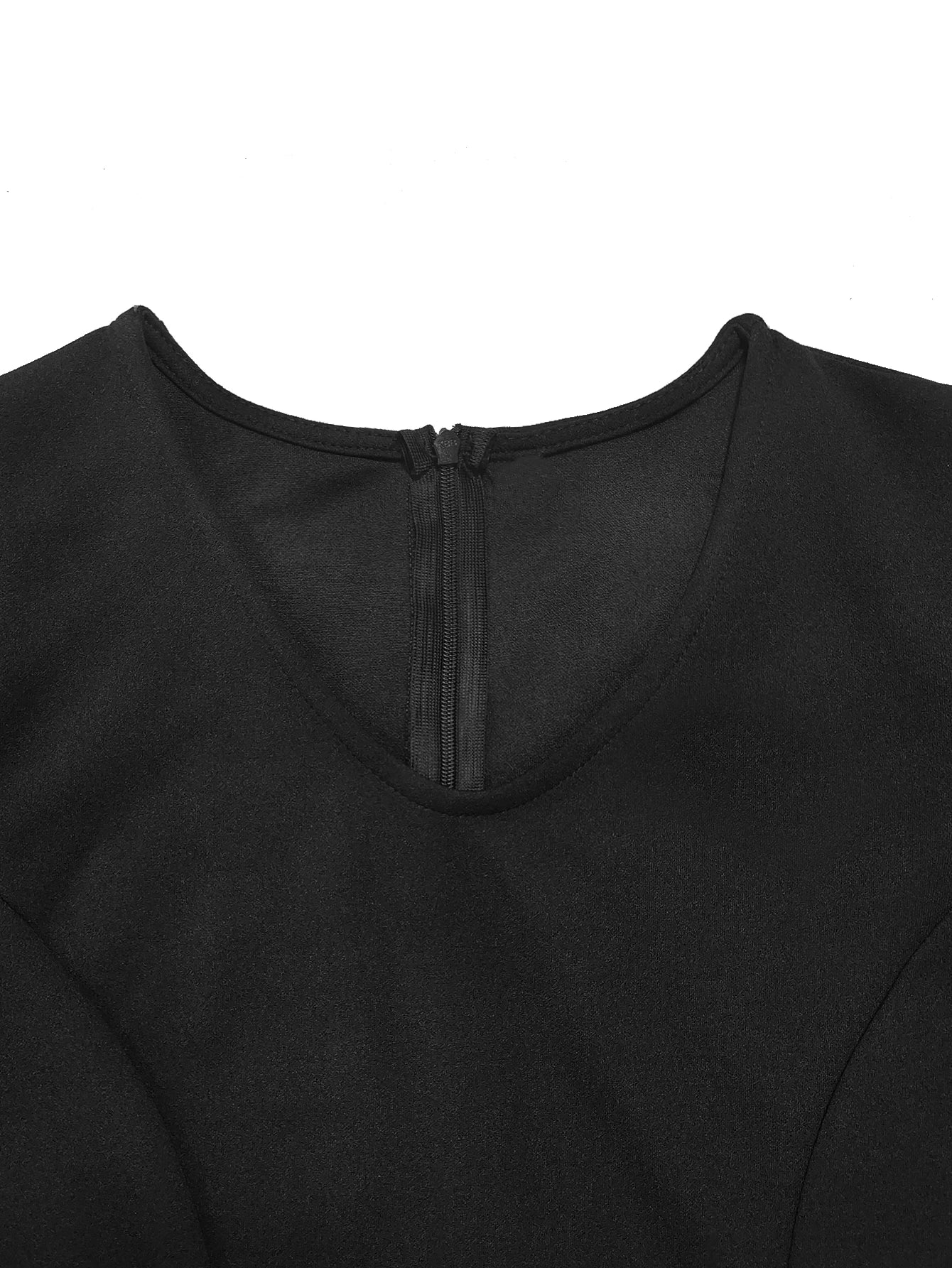 Classic Everyday V-Neck Utility Jumpsuit