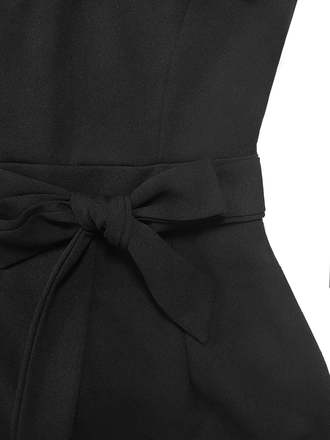 Classic Everyday V-Neck Utility Jumpsuit